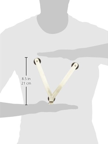 Sammons Preston Folding Pan Holder, Pot Stabilizer for One-Handed Stirring, Secure & Stable Kitchen Aid for Pan & Pot Turn Prevention, Spill Preve...