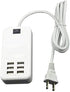 6 Ports USB Charger Hub Desktop US Plug AC Power Wall Travel Charging Adapter Slots Charging Station...