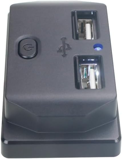 3.1A Car Socket Power Dual USB Charger for 12V-24V Socket Car Installation Motorhome Caravan...