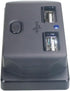 3.1A Car Socket Power Dual USB Charger for 12V-24V Socket Car Installation Motorhome Caravan...