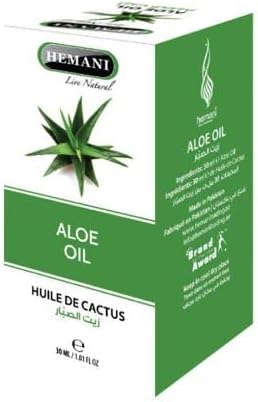 Hemani Aloe Vera Oil 30ml | All-Natural | Aloe Vera for Hair, Skin, Face | Daily Use | Absorbs Easy, Easy to Apply | Moisturize, Boost Hair Growth...