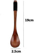 2 Set of Retro Handcrafted Wooden Long Coffee Tea Spoon Coffee Stirrers with Cable Tie...