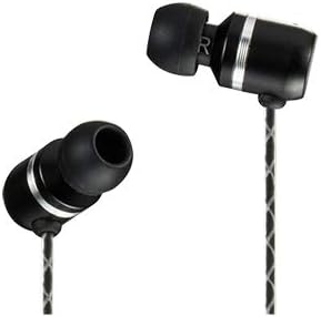 KICKER Microfit 46EB94 Wired Earbuds | in-Ear Noise-Isolating Earphones Silicone Ear Tips 3 Sizes | in-Line Mic and Multi-Function Button | Clear ...