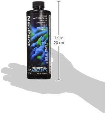 Brightwell Aquatics - NeoPhos - Balanced Phosphorus Source for Phosphorus-Limited, Low-Nutrient Reef Aquaria - Aquarium Water Treatments, 16.9 fl ...