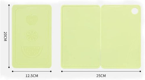 Chopping Board Foldable Cutting Proof Mincing Board for Cutting Vegetables Fruits Meat and Other Foods...