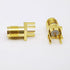 25PCS SMA Female PCB Panel Edge Mount Plug with 4 Pins Stand Straight Connector RF Coax Coaxial Adapter...