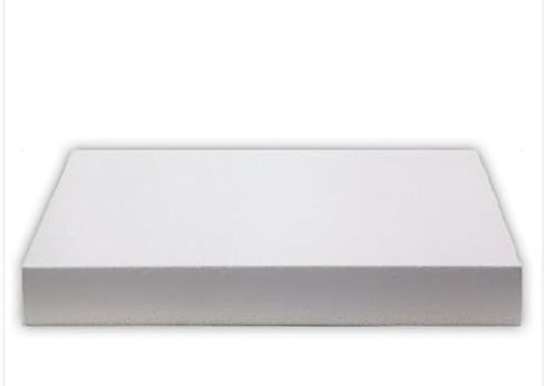 Oasis Supply Dummy Half Sheet Cake, 12" x 18" x 4", White...