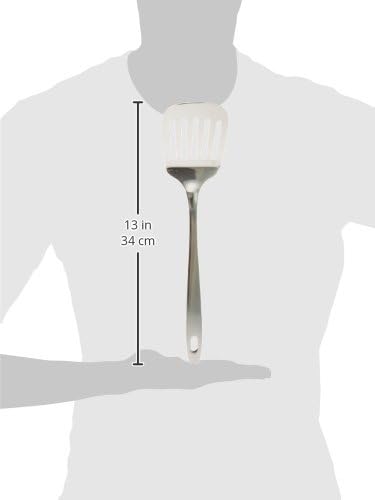 Fox Run Slotted Turner, 1.5 x 3.25 x 13 inches, Metallic...