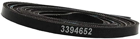 3394652 Dryer Drum Belt for Whirlpool Sears Dryers Replaces 2946614, 2823, 345675, 4319392, 8066064, AH345337