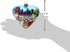 Kurt Adler 4" San Francisco Glass Heart Cityscape Ornament...