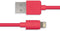 NewerTech 1M Premium Nylon Braided Lightning Cable, MFi Certified, Pink...