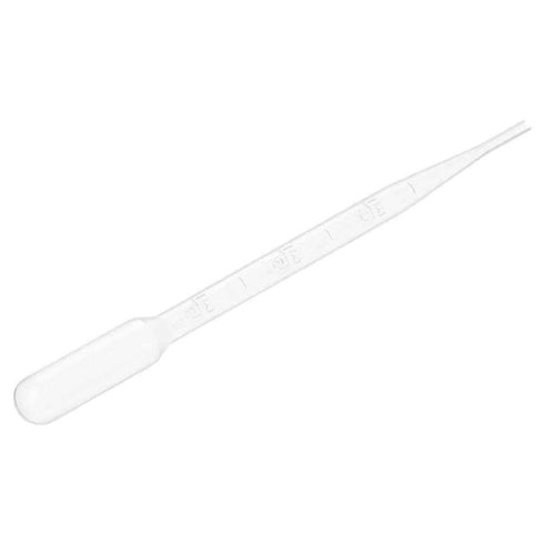 100Pcs Transfer Graduated Pipettes, 3ml Liquid Dropper, Plastic Eye Dropper Set, Clear Dropping Pipettes for Science and Lab, Essential Oils...