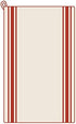 Aunt Martha's 18-Inch by 28-Inch Package of 3 Vintage Dish Towels,Cotton, Red Striped...