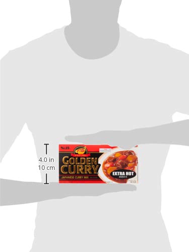 S&B Golden Curry Sauce Mix, Extra Hot, 7.8 Ounce...