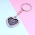 Photo Frame Keychain for Women Men Heart Picture Frame Keychains for Best Friend Birthday Christmas Gifts for Girlfriend Boyfriend picture key cha...