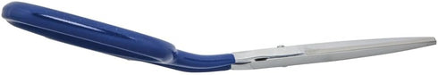 Klein Tools G718LRCB Scissors, Made in USA, Heavy Duty Carpet Shear with Large Ring, Curved Handles and Blunt Tips for Trimming Carpet Pile, 9-Inc...