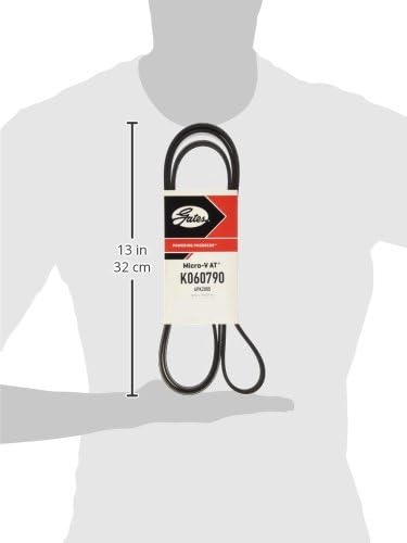 Gates K060790 Micro-V Serpentine Drive Belt...