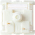 Granvela Gateron KS-9 Brown Switches with White Bottom Clear Top, Smooth Tactile Feedback, 55g Actuation Force, 3-pin Design, Compatible with Cher...
