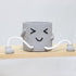 1pcs Indoor Hanging Planter with Feet,Cute Face Planter pots Succulent Planter,Flower Pot,Plant Planter,Office Decor,Gift Idea (Squinty)...