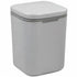 Recycled Tiny Desktop Trash Can, Car Waste Can, 0.5 Gallon (Gray)...