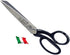 Ultima 7 Inch Bent Handle General Purpose Scissors – Drop Forged Carbon Steel Trimmer Sheers, Chrome Plated with Black Bent Handles, Made in Italy...
