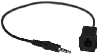 Headset Buddy Female RJ9 Headset Jack to Male 3.5mm Stereo Plug Telephone Adapter Cable for iPhone Smartphone Devices (RJ9-PH35)...