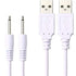 2 Pack Replacement DC Charging Cable Set Compatible with Tracys Dog,Compatible with Paloqueth,Compatible with lovesense,Beauty Instrument USB Char...