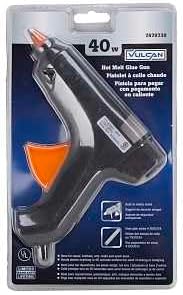 Edward Tools Full Size Hot Glue Gun Kit and Sticks Set - Glue Sticks - Bonds in 60 Seconds - For Crafts, Kids, Fabric, Home Repairs, Art - Safety ...