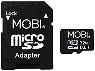 MOBI 32GB MicroSDHDC Memory Card and Adapter, Micro SD Card, microSD card, Memory Card...
