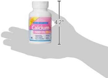 21st Century Calcium Plus Extra D Caplets, 500 mg, 90 Count, Pack of 1...