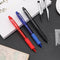 Black Gel Pens, 8 Pcs Retractable Fine Point 0.5mm Rollerball Red Pens for Smooth Writing Black Red Blue Ink for Women Men Journaling School and O...
