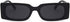 ENTHYI Rectangle Vintage Sunglasses for Women Retro 90s Square Female Chunky Glasses...