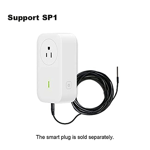 Ubibot DS18B20 Audio Plug Temperature Probe, Waterproof Pool Sensor, Works with SP1...