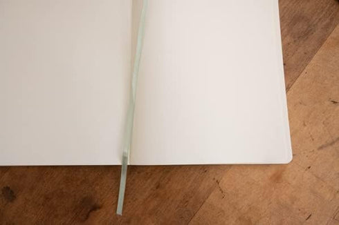 Tomoe River 68gsm Cream Paper Notebook 192 Blank Plain Pages Lay Flat Binding A5 (Blank Plain Page)...