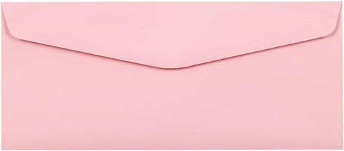 JAM PAPER #10 Business Premium Envelopes - 4 1/8 x 9 1/2 - Baby Pink Pastel - 50/Pack...