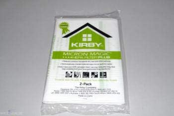 Kirby Micron Magic Micro Allergen Plus HEPA Vacuum Filter Bags Package of 2#205814A...