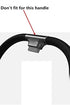 MINILUJIA Baby Stroller Armrest Bumper Handlebar Sleeve Cover Universal Handle Cover DustProof Protect PU Leather Case with Removable Zipper Brown...