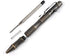 SMOOTHERPRO Solid Brass Bolt Action Pen Refillable Retractable Heavy Duty for Tremor Parkinson Arthritic Business Office Signature Writing EDC Gif...