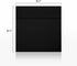 LUXPaper Square Invitation Envelopes | Peel & Press | 5 1/2" x 5 1/2" | Midnight Black | 80lb. Text | 50 Qty...