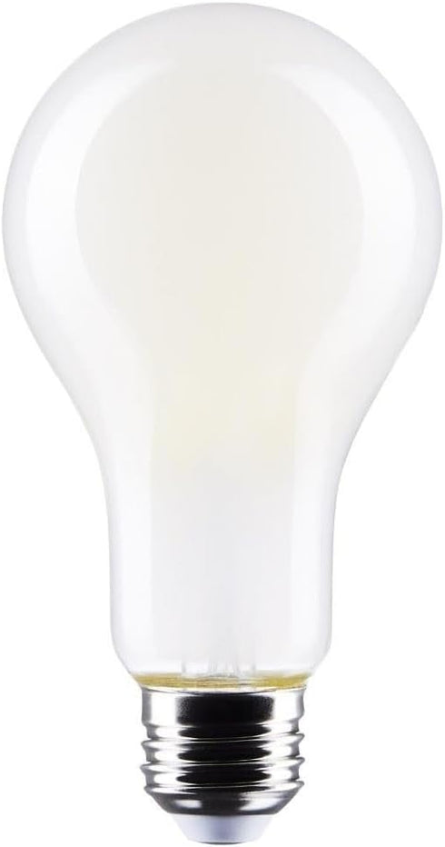 Satco S12446 LED High-Lumen A21 Filament Bulb, 125W Replacement, White, 17 Watts...