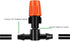 50pcs Garden Irrigation Spray Emitter, Adjustable 360 Degree Flow Micro Spray Nozzle with 1/4" Barbed Tee Fittings,Drip Irrigation Head for Garden...