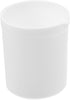 Lab Beaker, PTFE Beaker Acid and Alkali Resistant PTFE Beakers High Lubrication White Measuring Cup for Lab(100ml)...