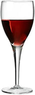 Luigi Bormioli Michelangelo Masterpiece Wine Glasses (Set of 4) - 8 Oz Ultra Clear Glass, Titanium Reinforced Stems, Lead-Free, Fine Laser-Cut Rim...
