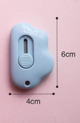 3PCS Mini Cloud Portable Box Cutter Cute Paper Cutter Cutting Paper Blade Office School Supplies Stationery Gift...
