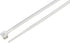 South Main Hardware 848103 1000-Pack 4 Inch, Natural 1,000-Pack, 18-Lb Test, Small Cable Ties, 1000 Tie...