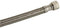 Danco 59827 3/8 in. Soft Comp. x 1/2 in. Soft Cone FIP. x 12 in. Length Faucet Connector, Stainless Steel...