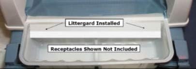 Littergard (Pkg of 2) Eliminates Litter & Waste Under Littermaid Receptacle Junction. (Pkg of 2)...