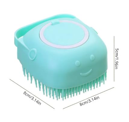Dog Bath Brush, Dog Shampoo Brush, Pet Cleaning Brush, Dog Washing Supplies, Dog Grooming Supplies for Dogs and Cats...