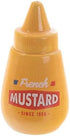 Sausage Dog in a Bun & Mustard Fast Food Ceramic Salt & Pepper Set...