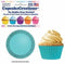 Light Turquoise Cupcake Baking Cup Liners 32 Count by Cupcake Creations...